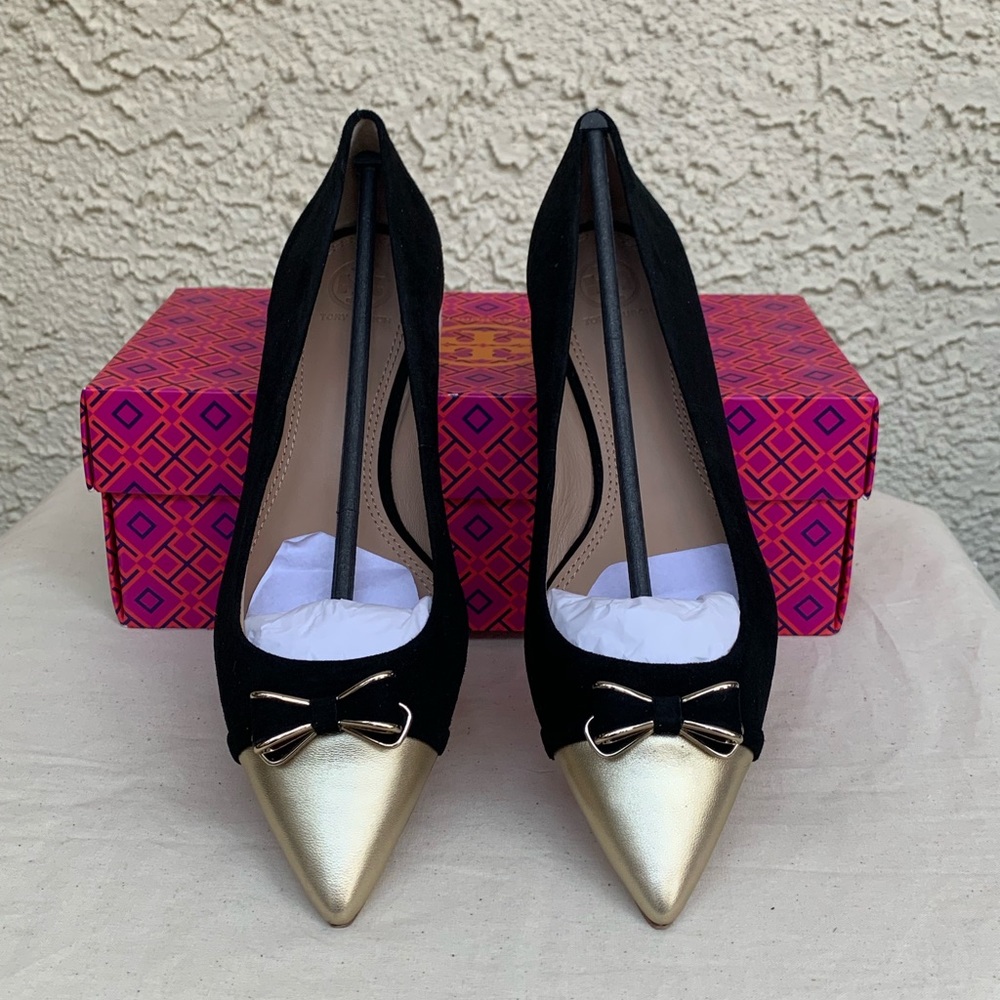 NIB TORY BURCH BELLEVILLE BALLET FLAT SIZE 7.5